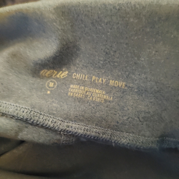 AERIE Chill Play Move Color block Leggings - Medium - Picture 8 of 8